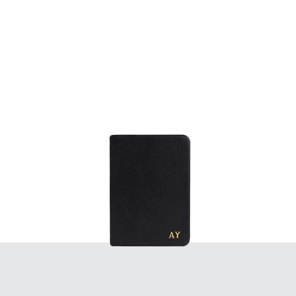 Black Smooth A6 Notebook