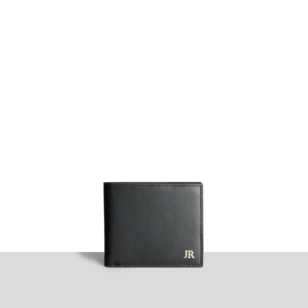 Black Smooth Leather Wallet