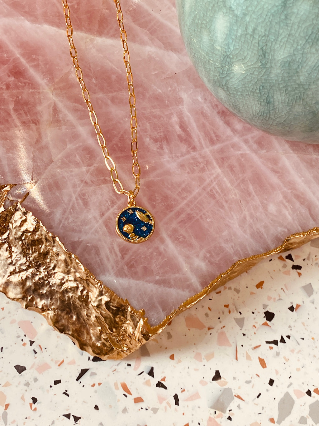 New York Zodiac Necklace - Cancer