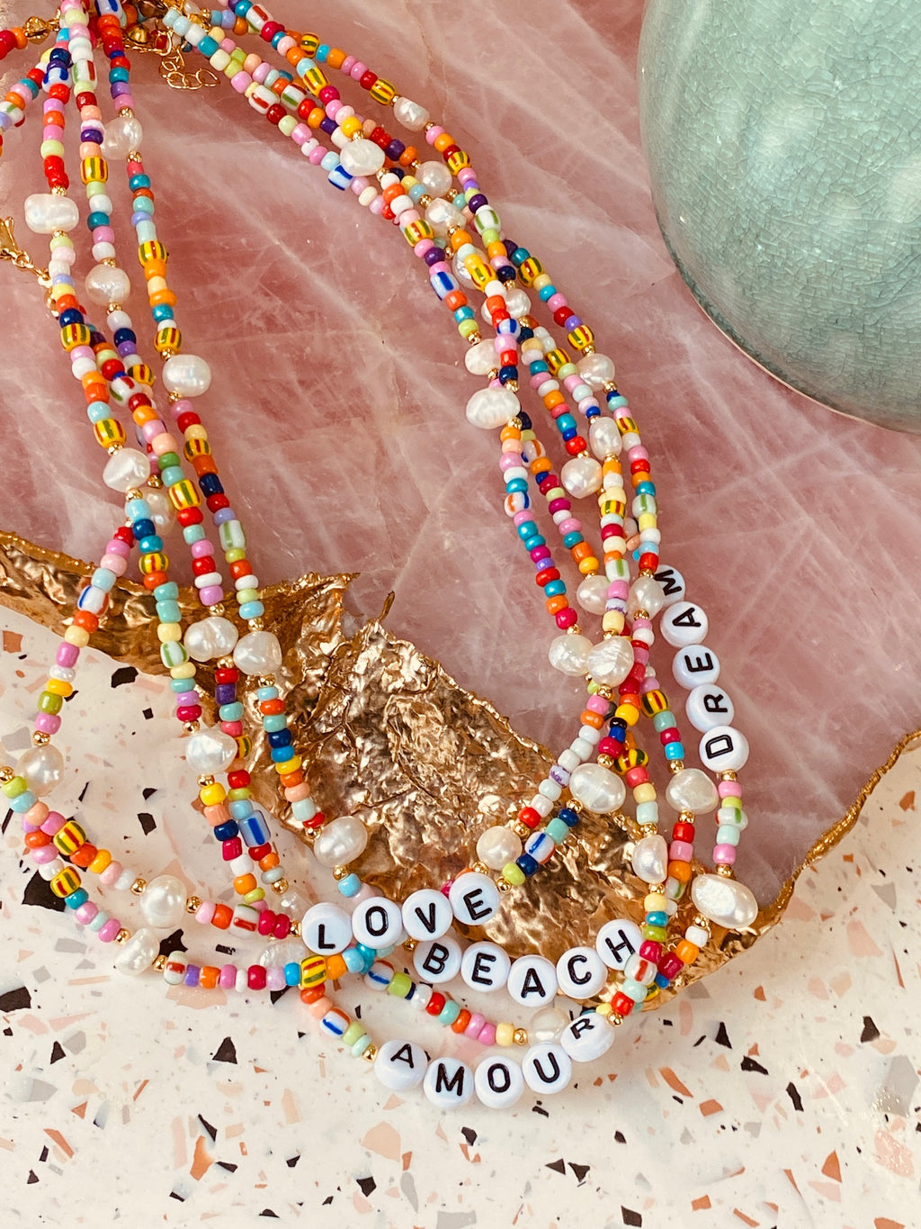 Beaded Necklace | Amour