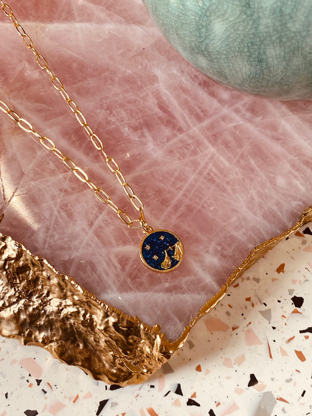 New York Zodiac Necklace - Libra