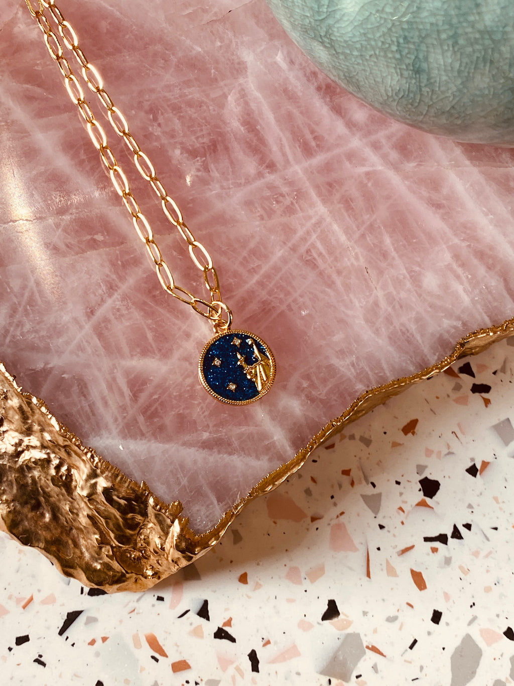 New York Zodiac Necklace - Gemini
