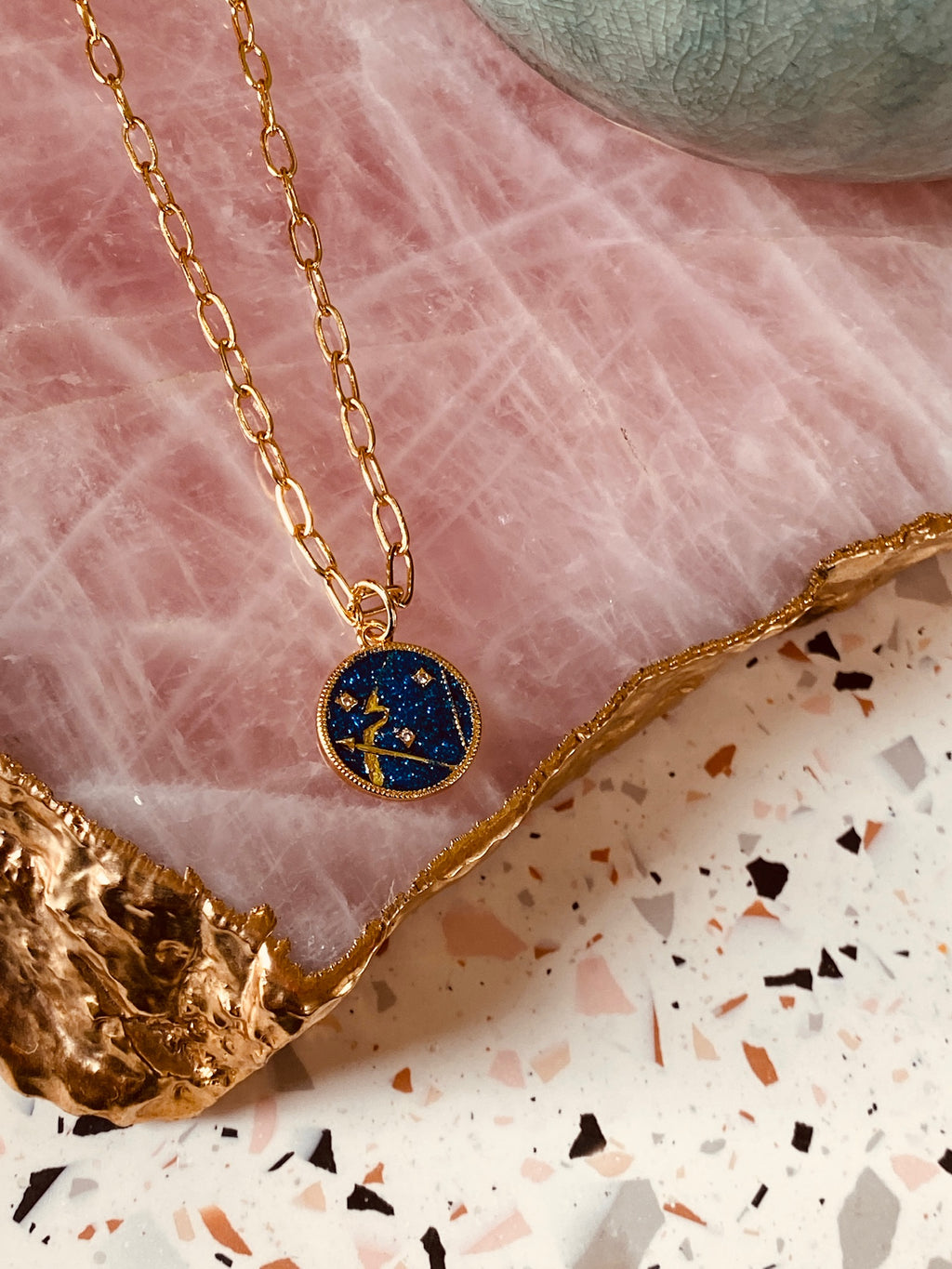 New York Zodiac Necklace - Sagittarius